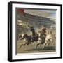 The Chariot Race, Detail-Alexander Von Wagner-Framed Premium Giclee Print