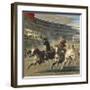 The Chariot Race, Detail-Alexander Von Wagner-Framed Premium Giclee Print