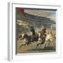 The Chariot Race, Detail-Alexander Von Wagner-Framed Premium Giclee Print