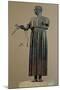 The Charioteer of Delphi, a Votive Offering from Polyzalos-Sotades-Mounted Giclee Print