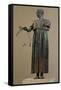 The Charioteer of Delphi, a Votive Offering from Polyzalos-Sotades-Framed Stretched Canvas