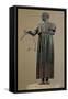 The Charioteer of Delphi, a Votive Offering from Polyzalos-Sotades-Framed Stretched Canvas
