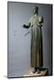 The Charioteer of Delphi, also known as Heniokhos-null-Mounted Photographic Print