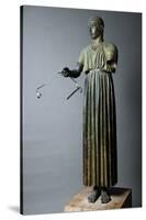 The Charioteer of Delphi, also known as Heniokhos-null-Stretched Canvas