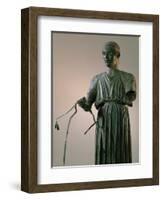 The Charioteer of Delphi (Detail)-null-Framed Giclee Print