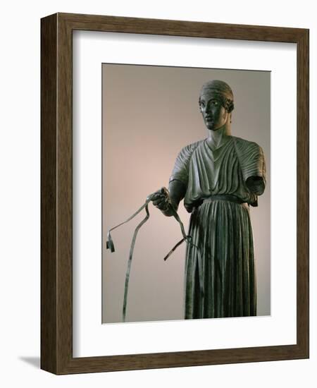 The Charioteer of Delphi (Detail)-null-Framed Giclee Print