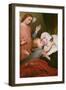 The Charitable Child, 1840 (Oil on Canvas)-Ary Scheffer-Framed Giclee Print