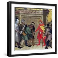 The Charity of St. Anthony Abbot-Master Of The Rinuccini Chapel-Framed Giclee Print