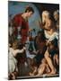 The Charity of St Lawrence-Bernardo Strozzi-Mounted Giclee Print