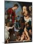 The Charity of St Lawrence-Bernardo Strozzi-Mounted Giclee Print