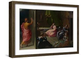 The Charity of St Nicholas of Bari, Ca 1555-Girolamo Macchietti-Framed Giclee Print