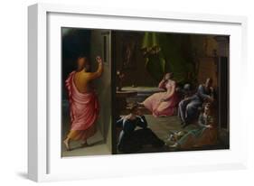 The Charity of St Nicholas of Bari, Ca 1555-Girolamo Macchietti-Framed Giclee Print