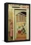 The Charity of St Nicholas of Bari-Ambrogio Lorenzetti-Framed Stretched Canvas