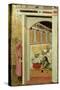 The Charity of St Nicholas of Bari-Ambrogio Lorenzetti-Stretched Canvas