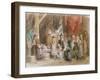 The Charity of the Fishmongers-Gustave Dore-Framed Giclee Print