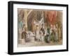 The Charity of the Fishmongers-Gustave Dore-Framed Giclee Print