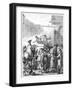 The Charlatan at the Louvre, Paris-Jean Duplessis-bertaux-Framed Giclee Print