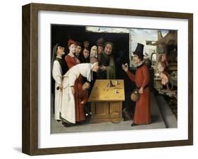 The Charlatan-Hieronymus Bosch-Framed Giclee Print