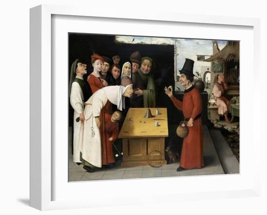 The Charlatan-Hieronymus Bosch-Framed Giclee Print