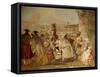 The Charlatan-Giandomenico Tiepolo-Framed Stretched Canvas