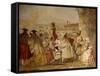 The Charlatan-Giandomenico Tiepolo-Framed Stretched Canvas