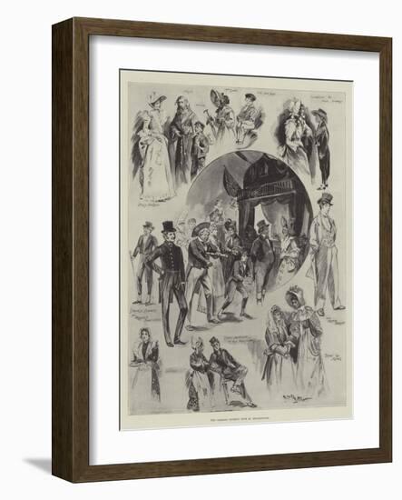 The Charles Dickens Fete at Broadstairs-null-Framed Giclee Print