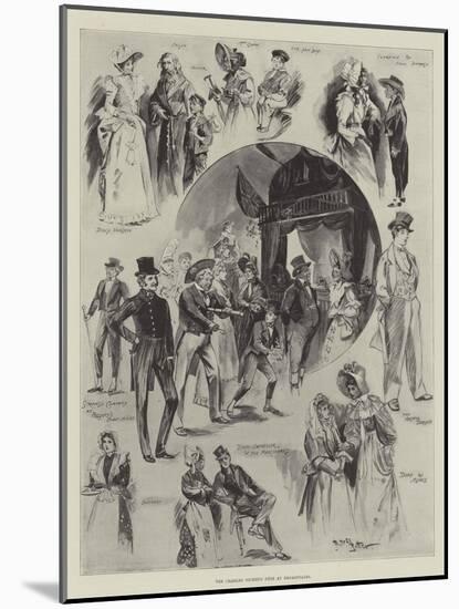 The Charles Dickens Fete at Broadstairs-null-Mounted Giclee Print