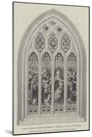 The Charles Kingsley Memorial Window at Holne, Dartmoor-null-Mounted Giclee Print