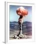 The Charlie Shot Was a 14 Kiloton Nuclear Bomb Dropped from a B-50 Bomber at Yucca Flat-null-Framed Photo