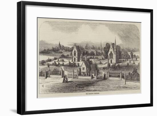 The Charlton Cemetery-null-Framed Giclee Print