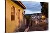 The Charming Town of Lencois in Chapada Diamantina National Park at Dusk-Alex Saberi-Stretched Canvas