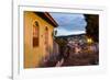 The Charming Town of Lencois in Chapada Diamantina National Park at Dusk-Alex Saberi-Framed Photographic Print