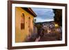 The Charming Town of Lencois in Chapada Diamantina National Park at Dusk-Alex Saberi-Framed Photographic Print