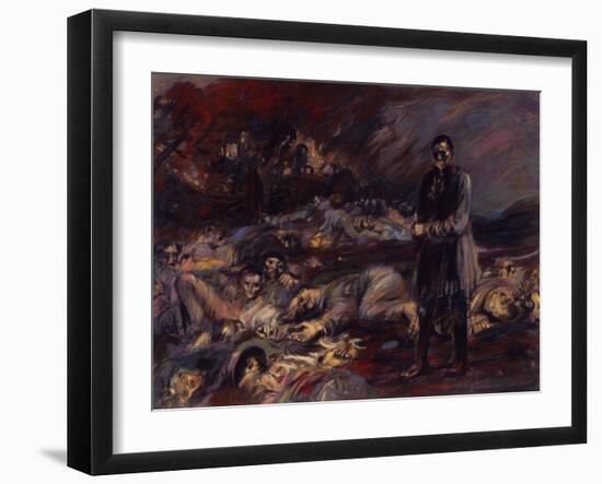 The Charnel House (Courrière)-Henry De Groux-Framed Giclee Print