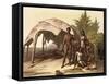 The Charrua Indians of Uruguay-Gallo Gallina-Framed Stretched Canvas
