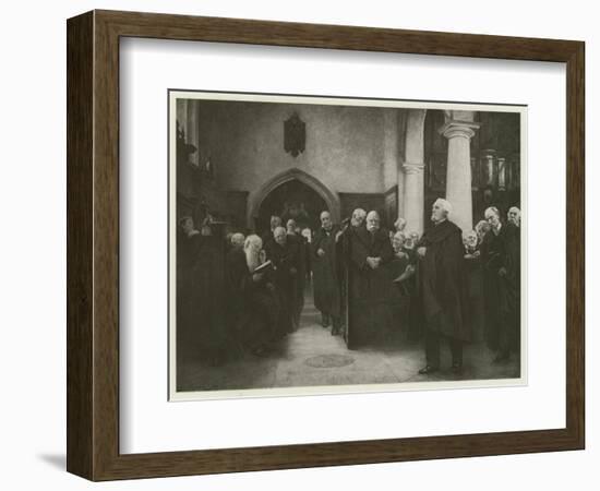 The Charterhouse Chapel-Hubert von Herkomer-Framed Giclee Print