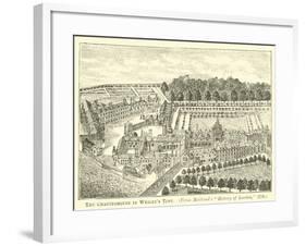 The Charterhouse in Wesley's Time-null-Framed Giclee Print