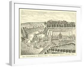 The Charterhouse in Wesley's Time-null-Framed Giclee Print