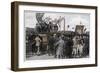 The Chartist Demonstration on Kennington Common, 1848, (1900)-William Barnes Wollen-Framed Giclee Print