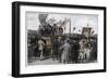 The Chartist Demonstration on Kennington Common, 1848, (1900)-William Barnes Wollen-Framed Giclee Print