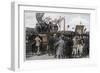 The Chartist Demonstration on Kennington Common, 1848, (1900)-William Barnes Wollen-Framed Giclee Print