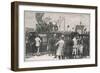 The Chartist Demonstration: The Meeting on Kennington Common London-W.b. Wollen-Framed Art Print