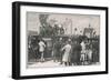 The Chartist Demonstration: The Meeting on Kennington Common London-W.b. Wollen-Framed Art Print