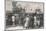The Chartist Demonstration: The Meeting on Kennington Common London-W.b. Wollen-Mounted Art Print
