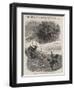 The Chase of the Wild Red Deer on Exmoor-John Charlton-Framed Giclee Print