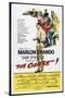 THE CHASE, US poster, center: Marlon Brando 1966-null-Stretched Canvas