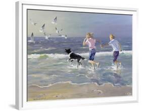 The Chase-William Ireland-Framed Premium Giclee Print