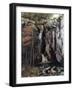 The Chasm at Conches, 1864-Gustave Courbet-Framed Giclee Print