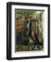 The Chasm at Conches, 1864-Gustave Courbet-Framed Giclee Print