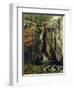 The Chasm at Conches, 1864-Gustave Courbet-Framed Giclee Print